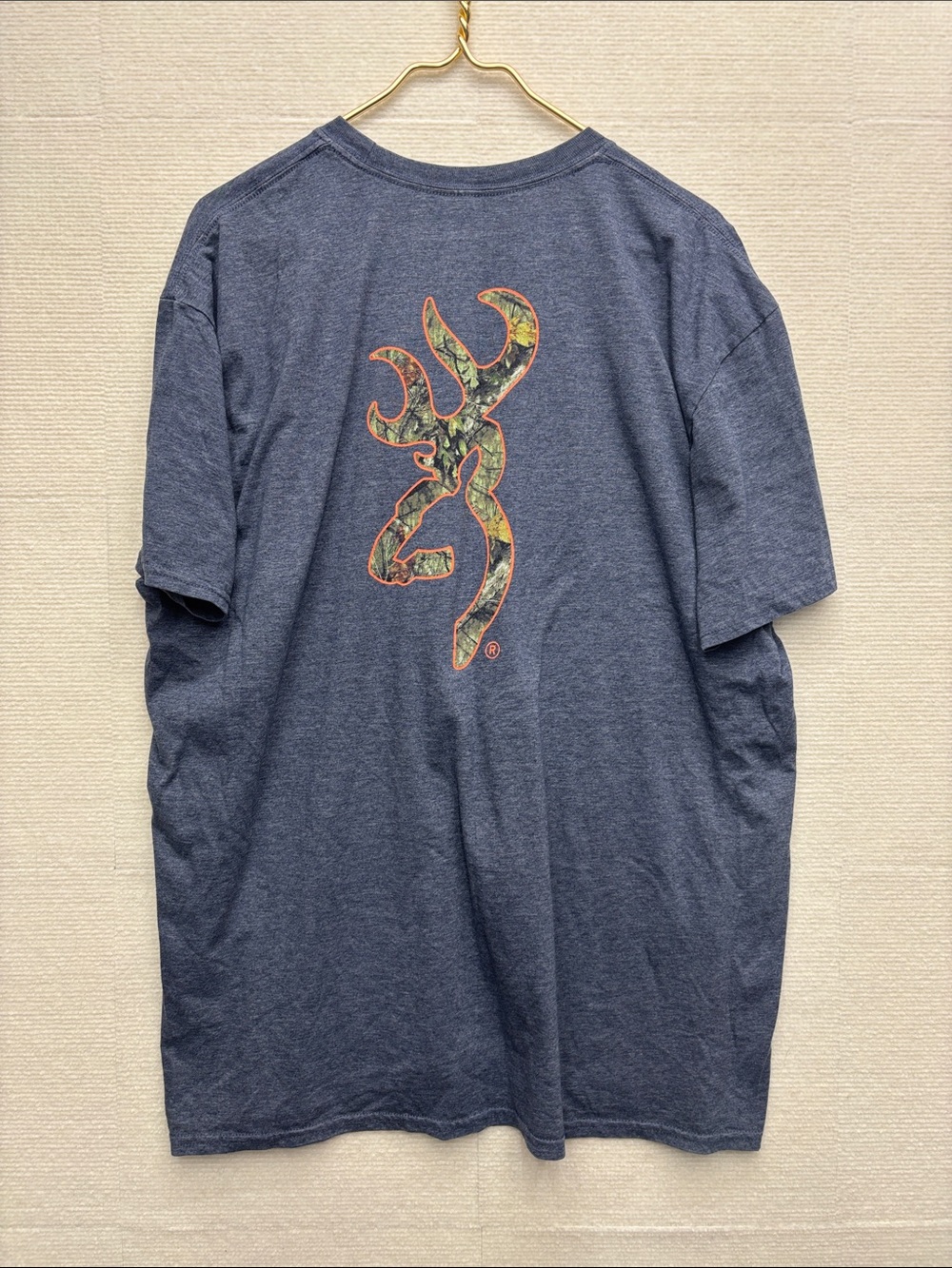 Browning 2XL Tee with Orange Logo - Picture 5 of 6